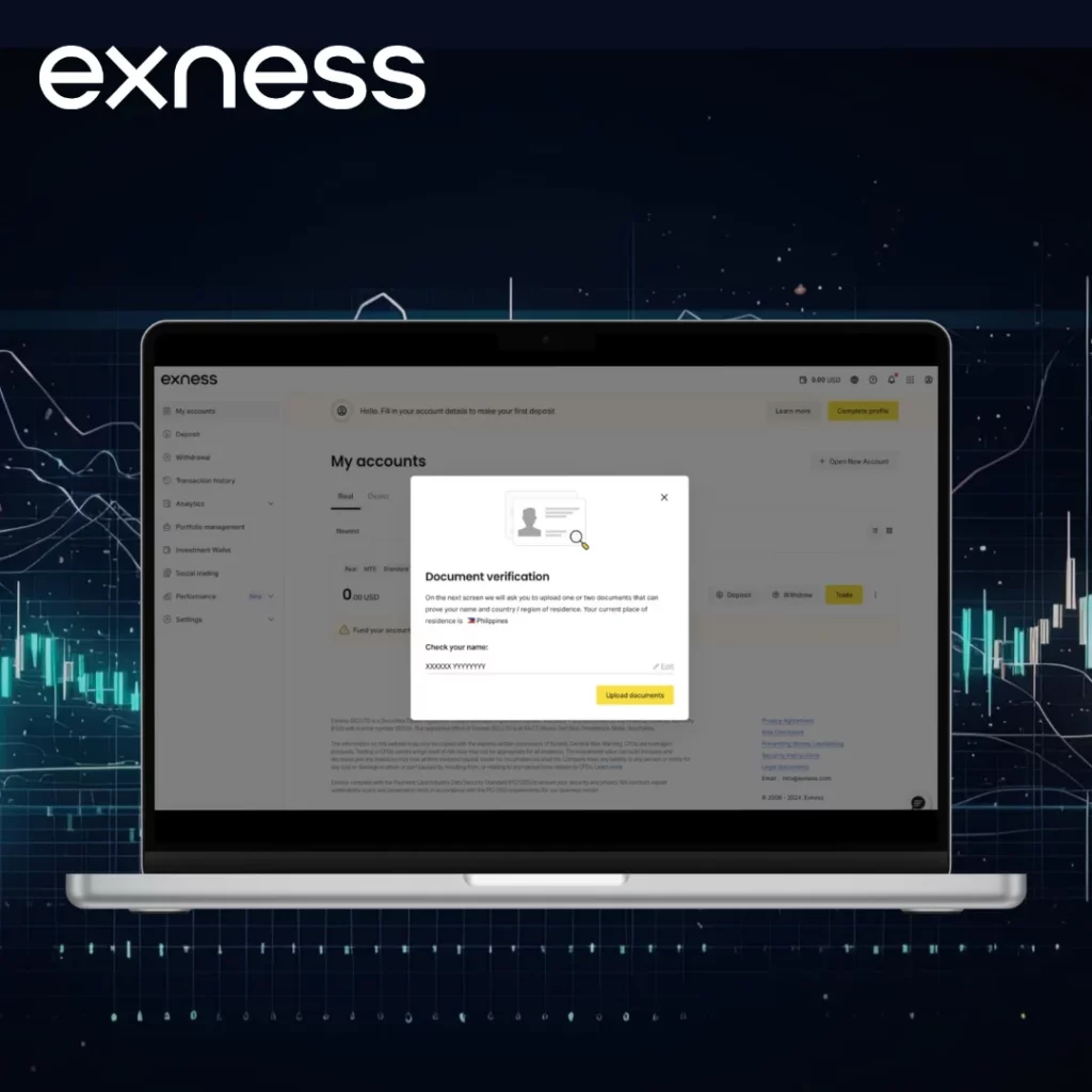 Verificación de Cuenta en Exness